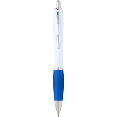 Logotrade promotional gift picture of: Nash recycled plastic ballpoint pen (black ink)