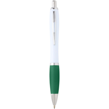 Logotrade promotional giveaway picture of: Nash recycled plastic ballpoint pen (black ink)