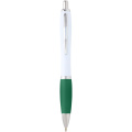 Nash recycled plastic ballpoint pen (blue ink), Green