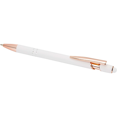 Logotrade corporate gift picture of: Nanna ballpoint pen with rose gold finish (blue ink)