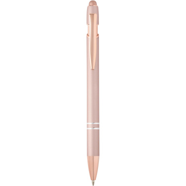 Logo trade promotional items picture of: Nanna ballpoint pen with rose gold finish (blue ink)