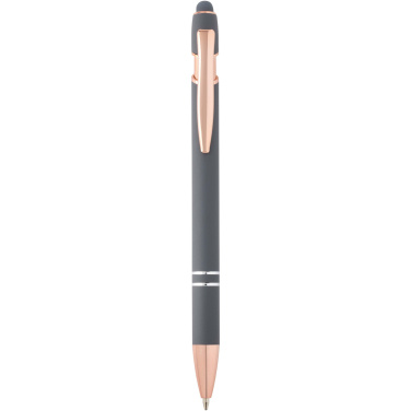 Logotrade corporate gift image of: Nanna ballpoint pen with rose gold finish (blue ink)