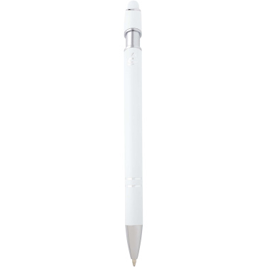 Logotrade promotional gift picture of: Kish ballpoint pen with silver finish (blue ink)