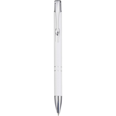 Logotrade corporate gift image of: Moneta recycled aluminium ballpoint pen (blue ink)