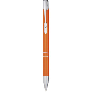 Logotrade promotional merchandise photo of: Moneta recycled aluminium ballpoint pen (blue ink)