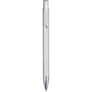 Logotrade promotional merchandise picture of: Moneta recycled aluminium ballpoint pen (blue ink)