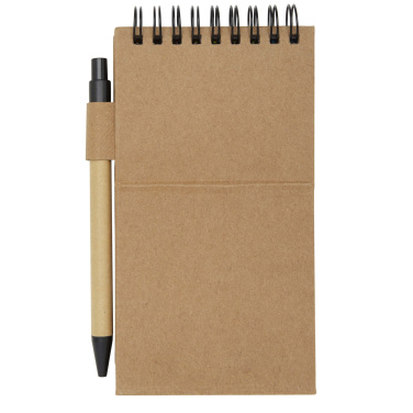 Logo trade advertising products picture of: Flipper sticky notepad with ballpoint pen (black ink)