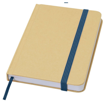 Logotrade promotional giveaway image of: Reed A6 recycled hard cover notebook with plain pages