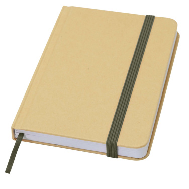 Logotrade advertising product picture of: Reed A6 recycled hard cover notebook with plain pages