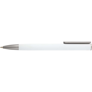 Logotrade advertising product image of: Ziguur recycled aluminium ballpoint pen (black ink)