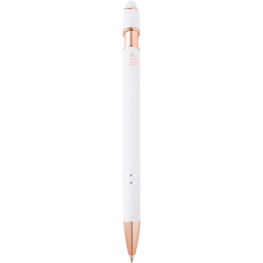 Logotrade promotional merchandise photo of: Nanna ballpoint pen with rose gold finish (black ink)