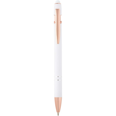 Logotrade promotional gift picture of: Nanna ballpoint pen with rose gold finish (black ink)