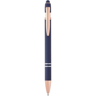 Logo trade advertising product photo of: Nanna ballpoint pen with rose gold finish (black ink)