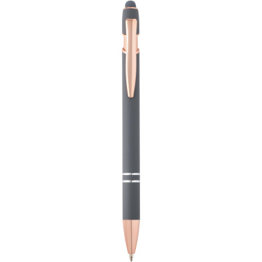 Logo trade promotional products picture of: Nanna ballpoint pen with rose gold finish (black ink)