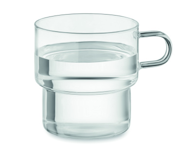 Logo trade promotional giveaway photo of: High borosilicate glass 300 ml