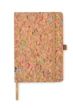 Logotrade corporate gift image of: A5 cork coloured notebook