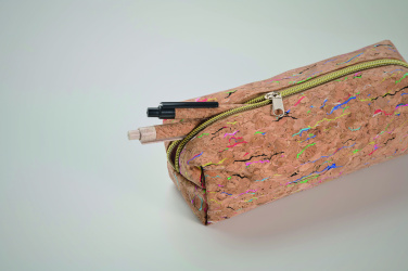 Logotrade promotional merchandise image of: Coloured cork pencil case