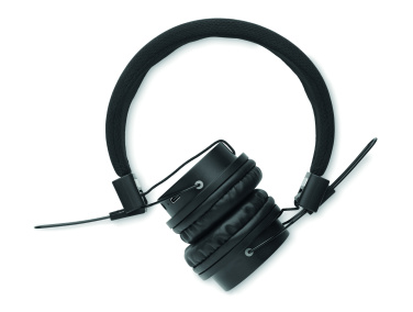 Logo trade promotional merchandise picture of: ABS wireless foldable headphone