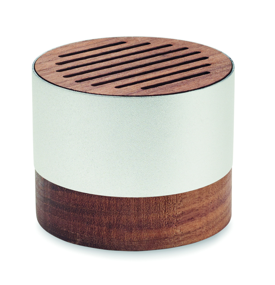 Logo trade promotional gifts image of: Recycled aluminium speaker