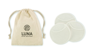 Logo trade promotional gifts picture of: Reusable face cleaning pad set