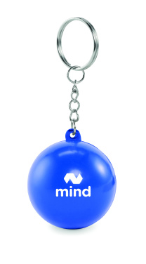 Logo trade advertising products picture of: PU ball shape key ring