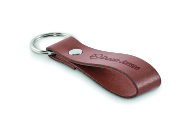 Logo trade promotional item photo of: PU loop key ring