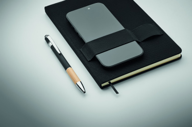 Logotrade promotional item image of: A5 RPET notebook with pen