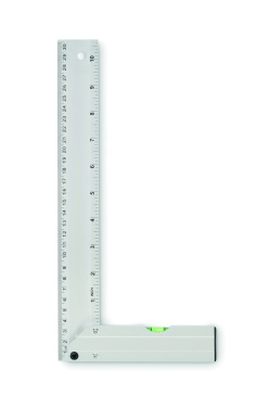 Logo trade advertising products image of: Aluminium level ruler 30 cm