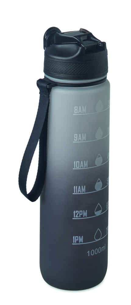 Logotrade promotional merchandise picture of: Sports water bottle RPET 1L