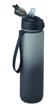 Logo trade corporate gifts image of: Sports water bottle RPET 1L