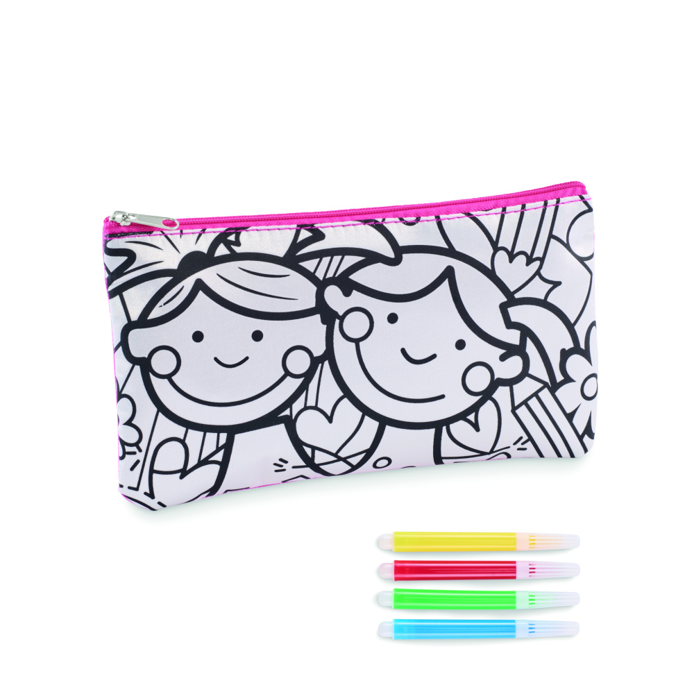 Logotrade corporate gift image of: Pencil case with markers