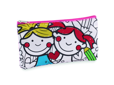 Logotrade business gift image of: Pencil case with markers