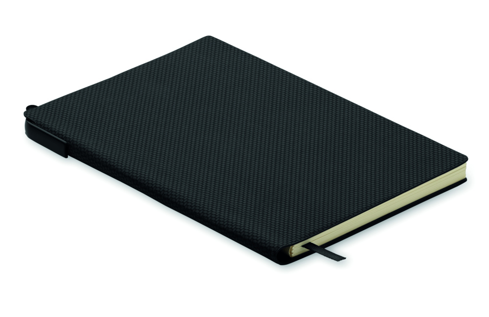 Logo trade promotional gifts picture of: A5 PU notebook with pen