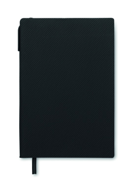 Logo trade promotional items image of: A5 PU notebook with pen