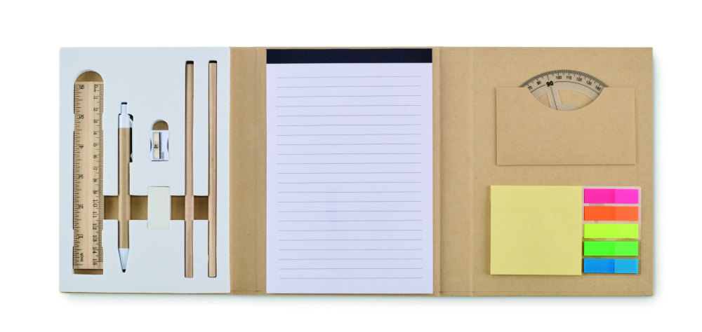 Logotrade advertising product image of: Stationary set with notepad