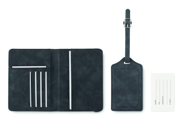 Logotrade advertising product picture of: Passport and luggage tag set