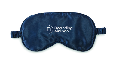 Logo trade promotional products picture of: Soft polyester eye mask