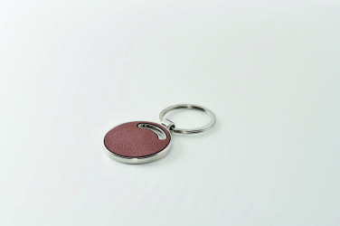 Logo trade promotional merchandise photo of: Round shape key ring