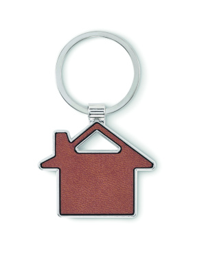 Logo trade promotional gifts picture of: House shaped key ring