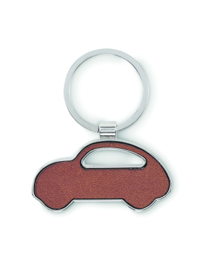 Logo trade promotional products image of: Car shaped key ring