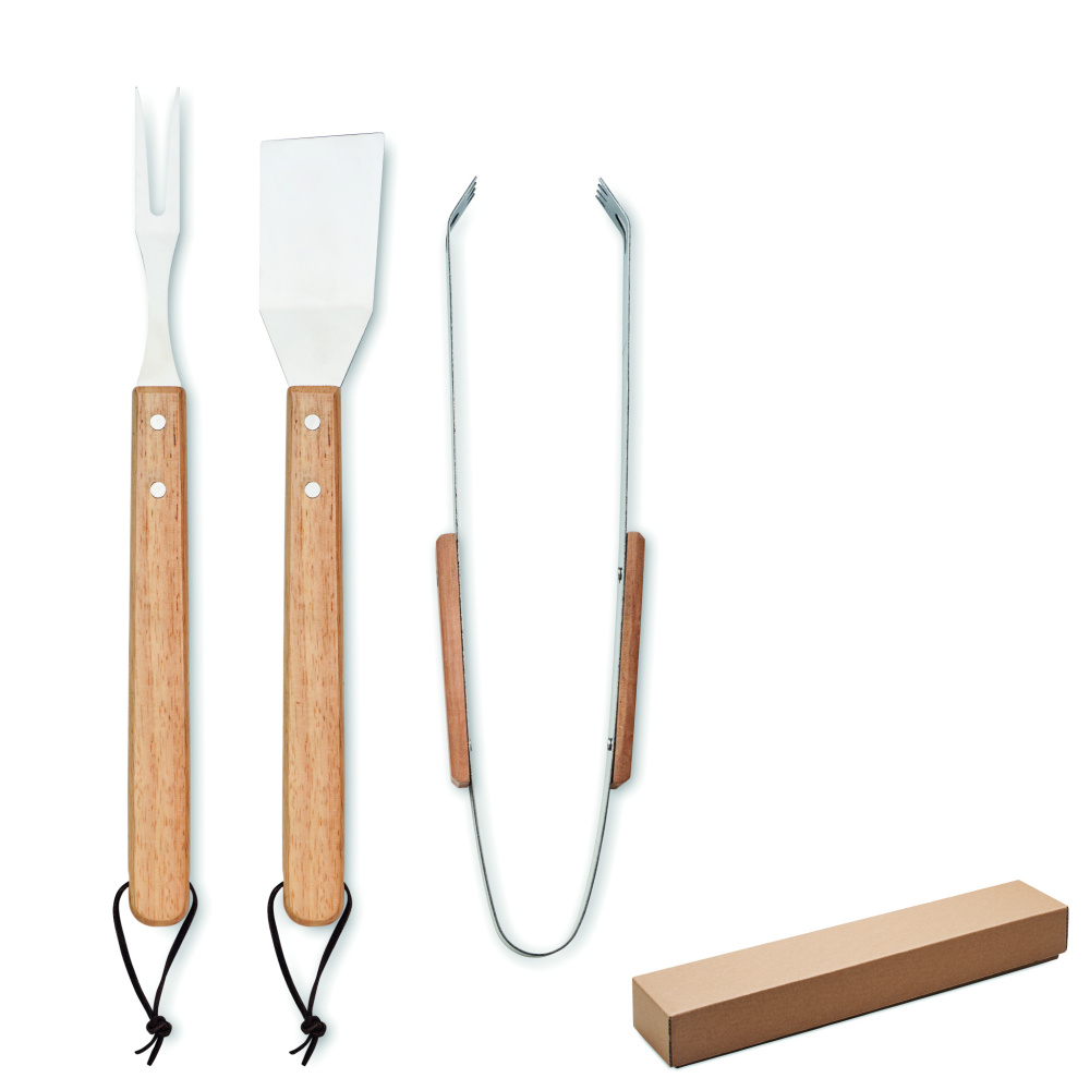 Logotrade promotional items photo of: Oakwood barbecue set