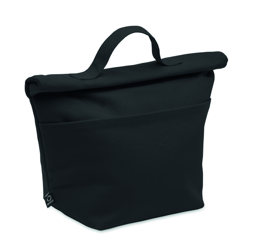 Logo trade promotional item photo of: Recycled cotton cooler bag