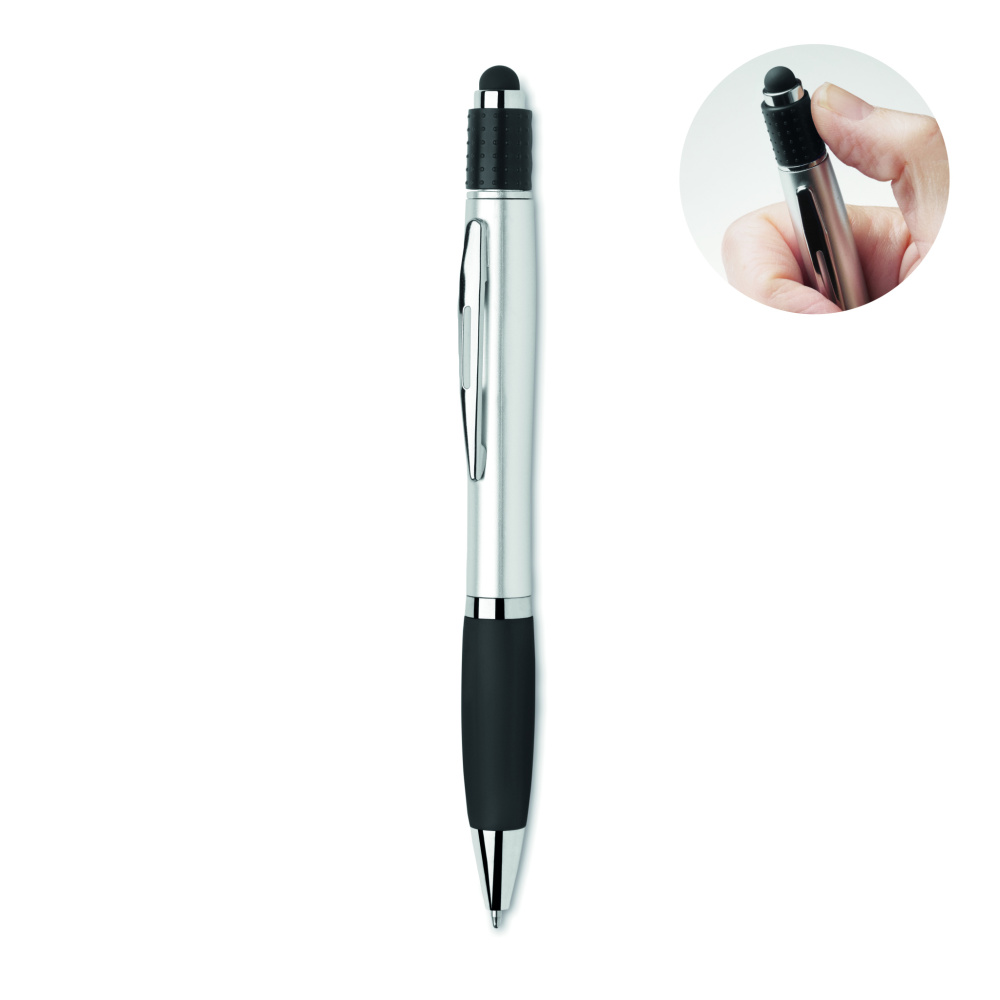 Logo trade corporate gifts image of: Stylus spinner pen