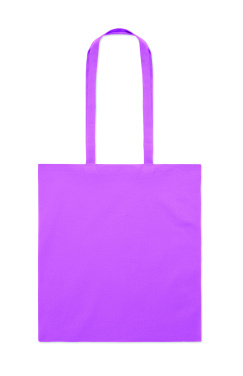 Logo trade promotional gift photo of: 180gr/m² cotton shopping bag