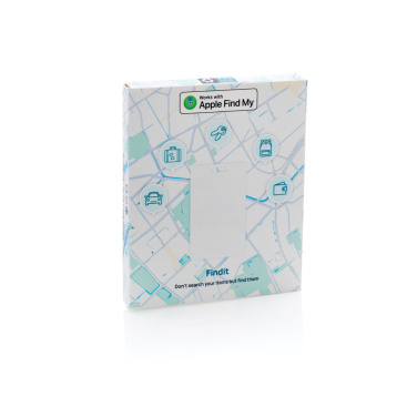 Logotrade promotional giveaway image of: Findcard RCS recycled plastic item finder card