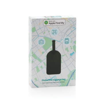 Logo trade business gift photo of: Globetrack RCSrPolyester luggage tag with worldwide locating