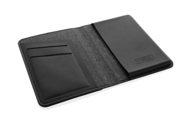 Logo trade advertising product photo of: Trackmate RCS rpolyester passport holder worldwide locating