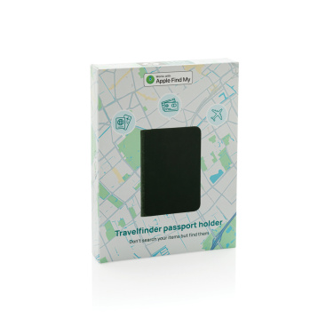 Logo trade promotional products picture of: Trackmate RCS rpolyester passport holder worldwide locating