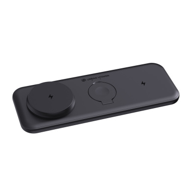 Logo trade promotional product photo of: Urban Vitamin Torrance 3 in 1 magnetic 15W charger