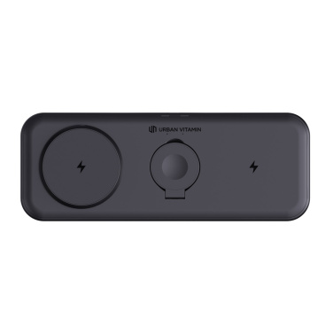 Logotrade promotional giveaway image of: Urban Vitamin Torrance 3 in 1 magnetic 15W charger